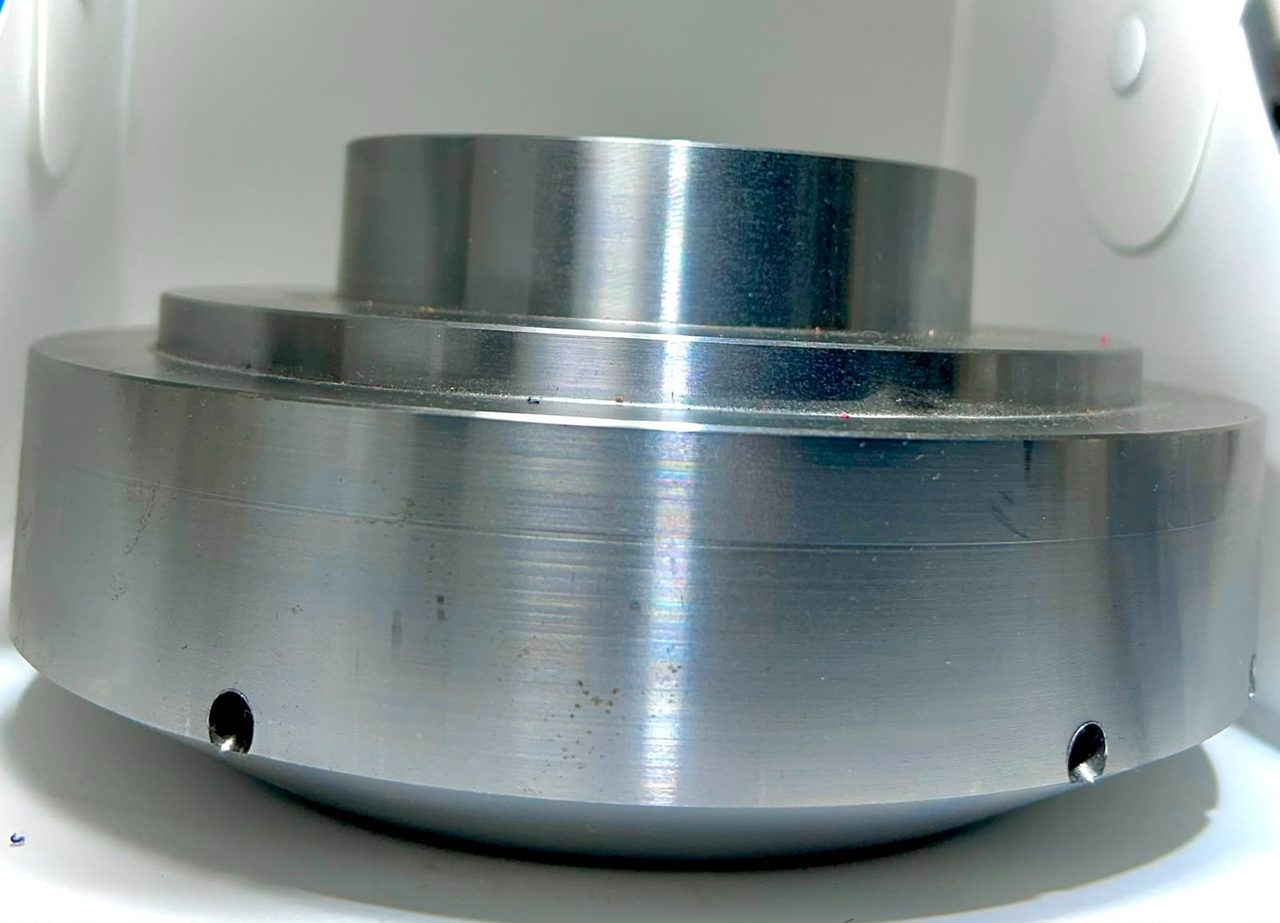 Flange escalonado usinado